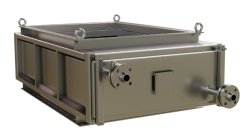 Exhaust Air Recuperator Unit (Project in Germany, Chemical Industry)